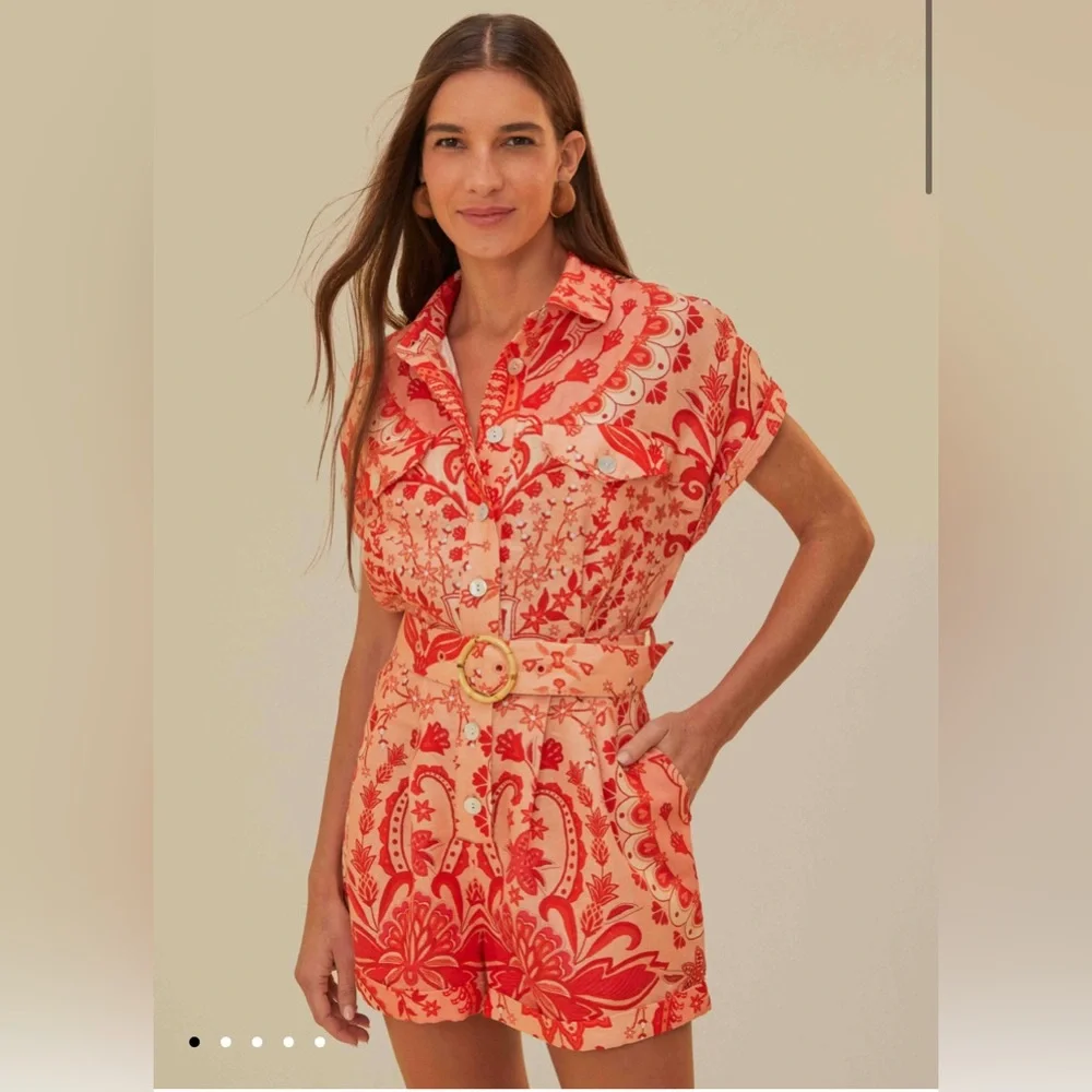 Farm Rio stylish romper - Picture 1 of 4
